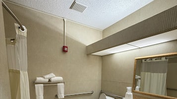 標準單人房, 1 間臥室 (Handicap Accessible) | 浴室