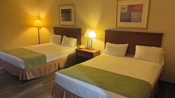 Free WiFi, bed sheets