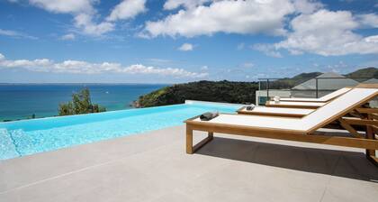 Villa M Beachfront Luxury Villa. Brand New. Wake up to the Caribbean Sea