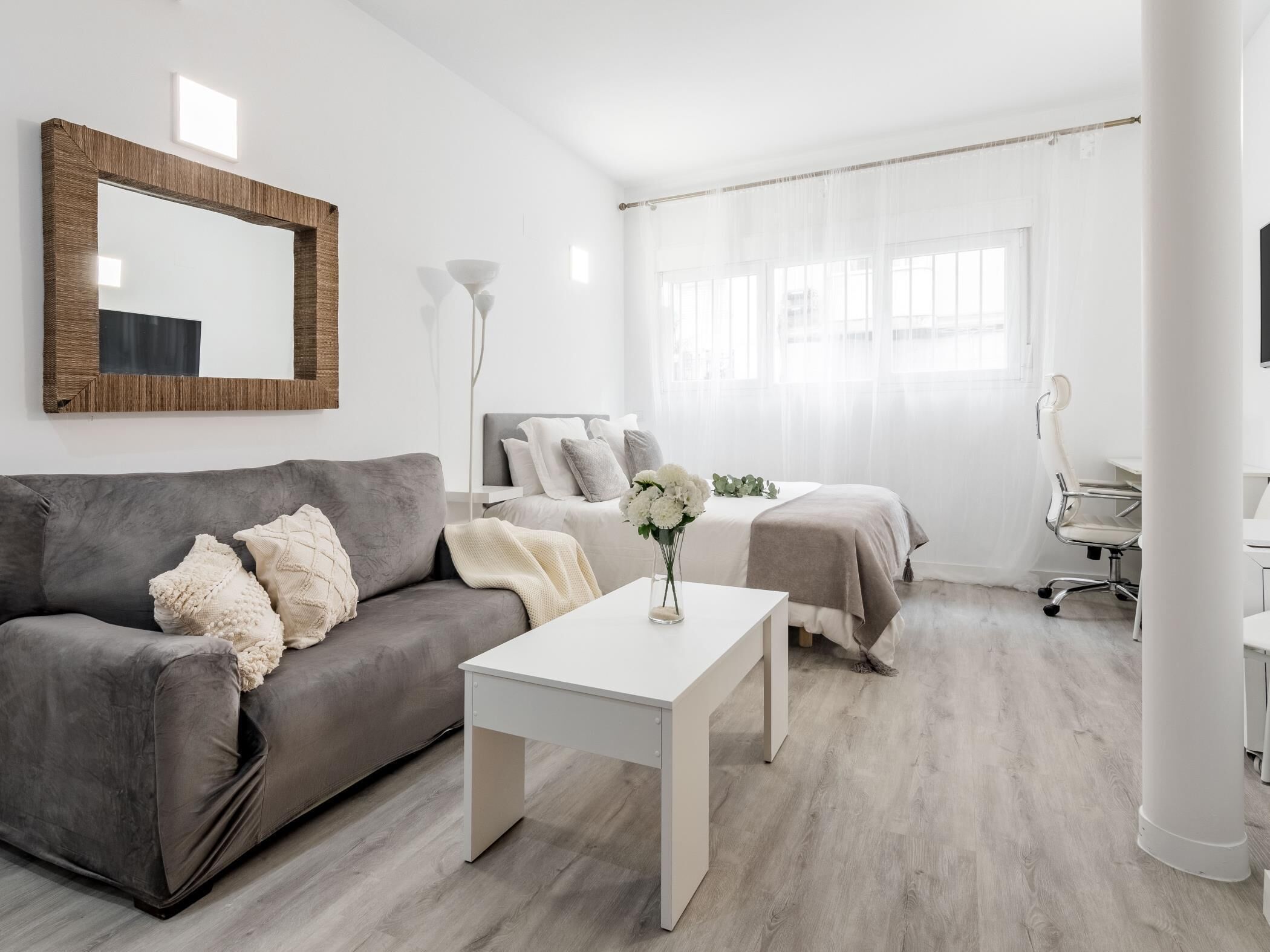 Fer et planche à repasser, accès Internet