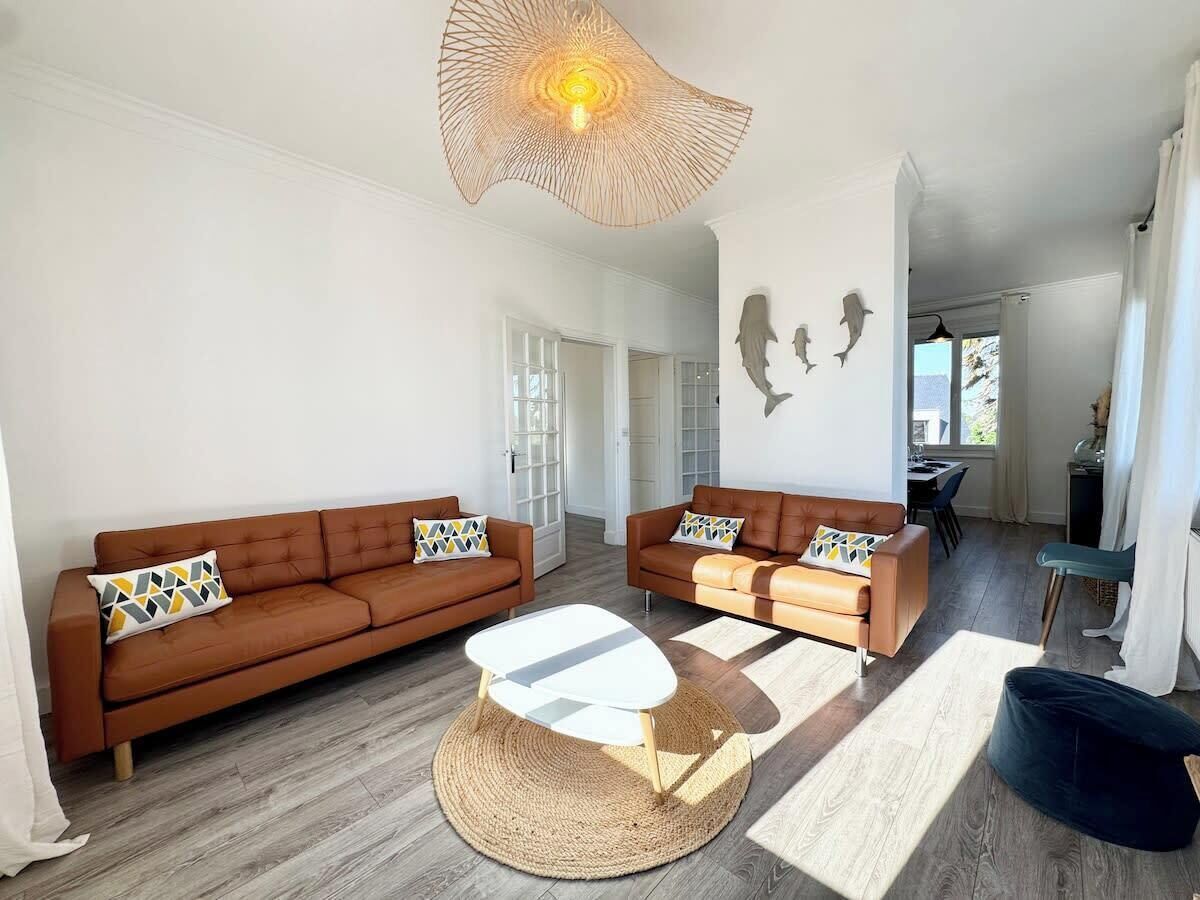 Spacieuse Maison Rénovée Avec Goût - Tout à Pied - Larmor-Plage