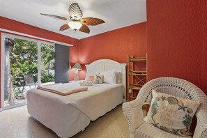 1 chambre, fer et planche à repasser, draps fournis