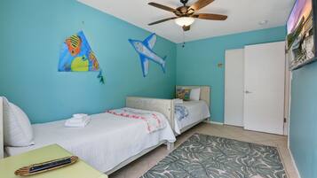 3 bedrooms, iron/ironing board, free WiFi, bed sheets