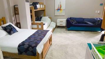 1 slaapkamer, beddengoed