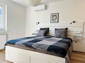 1 Schlafzimmer, kostenloses WLAN, Bettwäsche