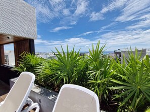 Departamento, 2 habitaciones, con acceso para personas discapacitadas, para fumadores | Terraza o patio