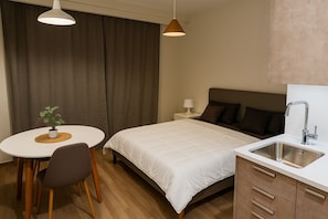 1 Schlafzimmer, kostenloses WLAN, Bettwäsche