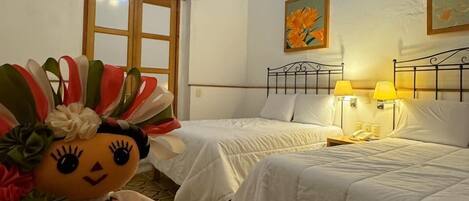 Habitación Deluxe doble | Caja fuerte, escritorio, sistema de insonorización