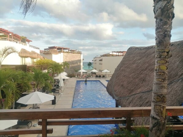Appartement, 1 chambre, accessible aux personnes à mobilité réduite, fumeurs | Piscine | Piscine extérieure