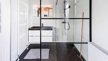 Shower, hair dryer