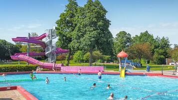 Una piscina climatizada