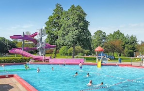 Una piscina climatizada