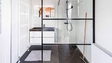 Shower, hair dryer