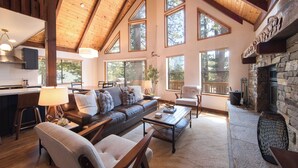 Smart TV, fireplace, video games, ping pong - Hillcrest at Tahoe Donner by Tahoe Getaways - 3BR Pet-Friendly w/ Pool Table & Ping Pong (Truckee)