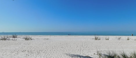 On the beach