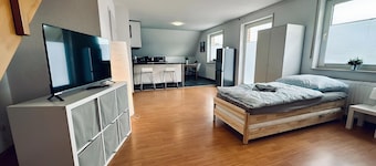 Apartment Am Waldhügelsee II - Balcony & great location