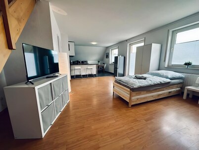Apartment Am Waldhügelsee II - Balcony & great location