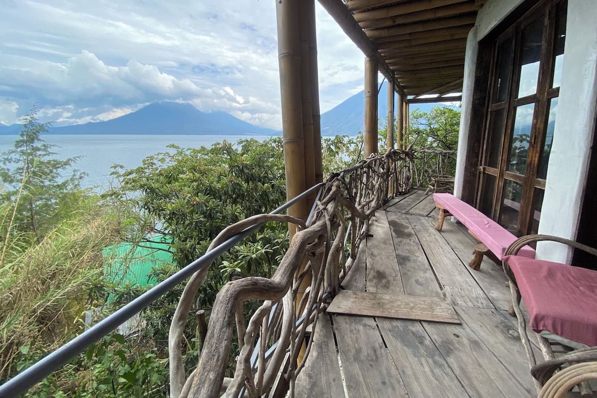 Cabana conforto, sacada, vista para o lago | Vista para o lago