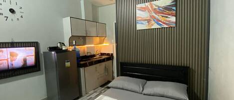 1 makuuhuone, silitysrauta/-lauta, Wi-Fi, vuodevaatteet