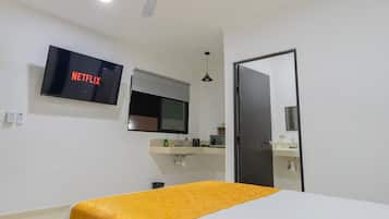1 bedroom, down comforters, free WiFi, bed sheets