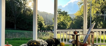 Charming 3-bedroom farmhouse with AC, WiFi in serene Middleburgh