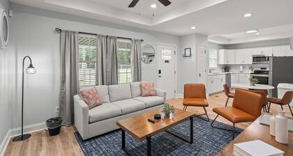 Stylish Downtown Gastonia Stay – 2BR/2BA w/ King + Queen