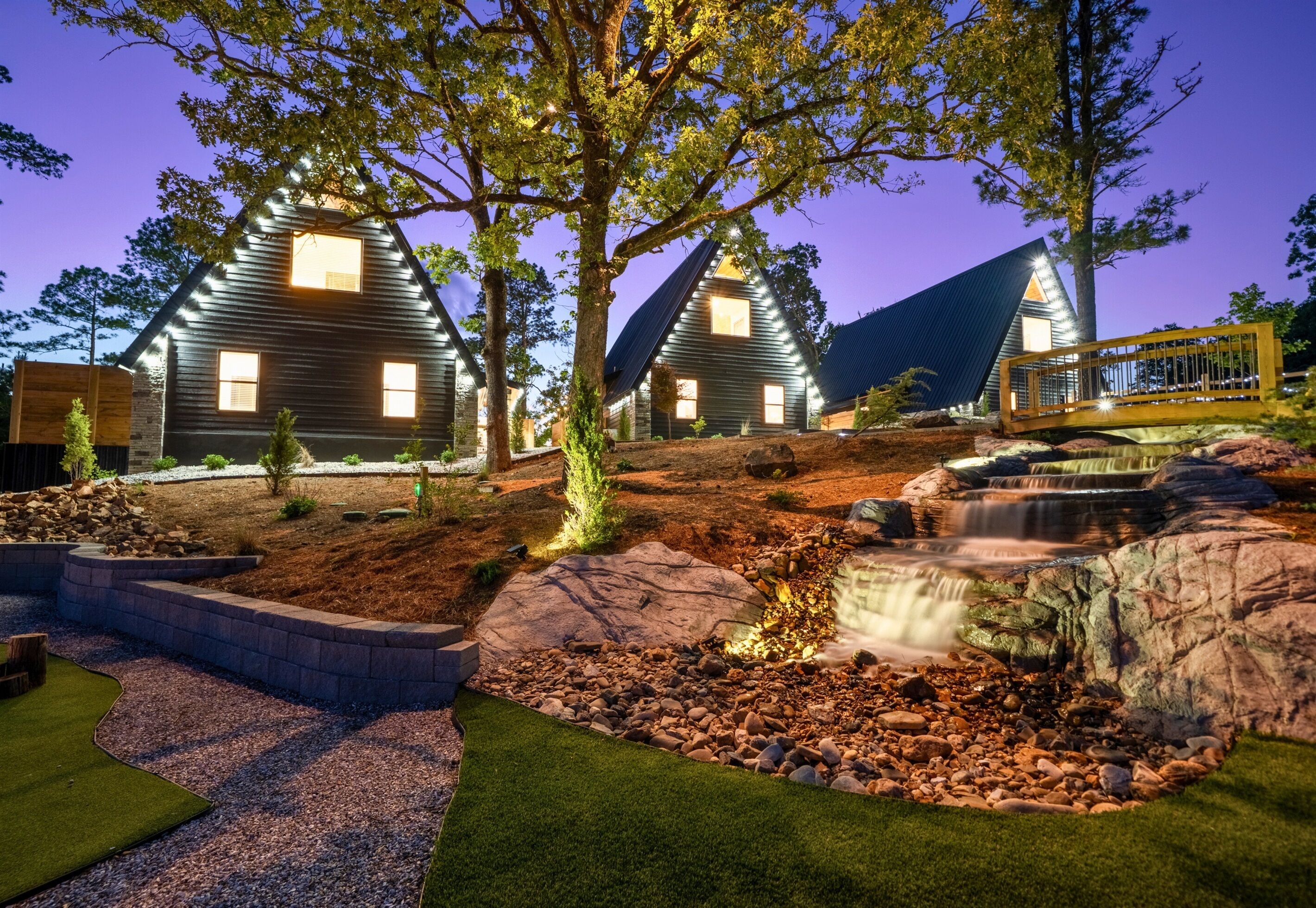 Overnattingsstedets uteområder