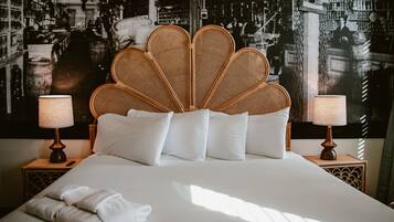 Individually decorated, individually furnished, blackout curtains