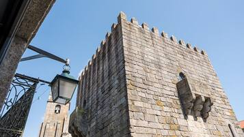 Vue depuis lâhĂ©bergement