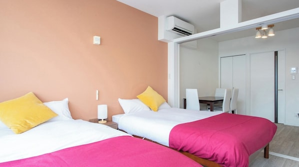 1 bedroom, desk, iron/ironing board, free WiFi