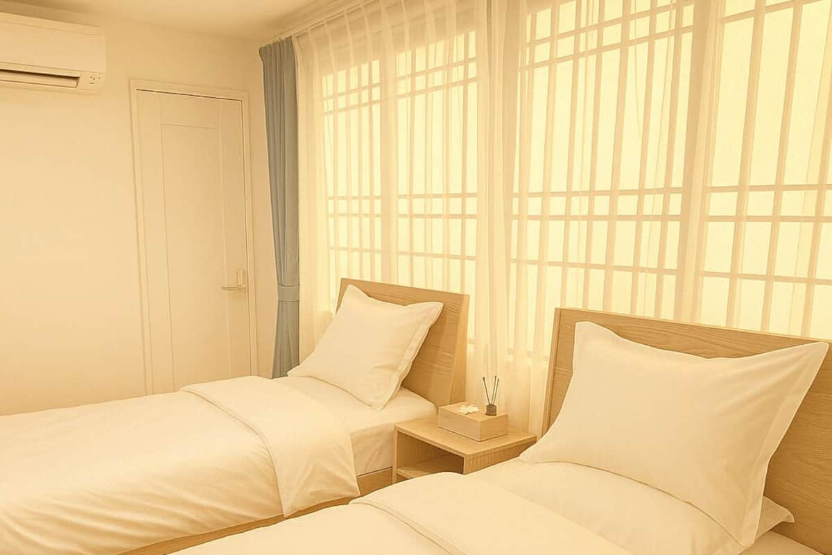 Wifi gratis y ropa de cama