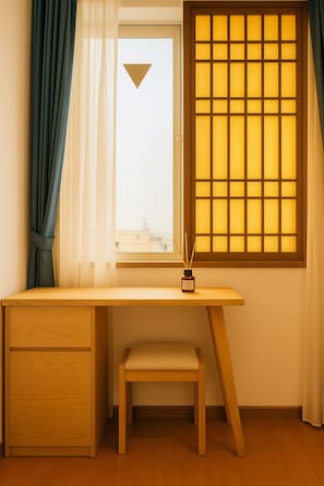 Twin Room (401) | Terrace/patio - AOMUGI-HOTEL-Nishi-Waseda (Tokyo)