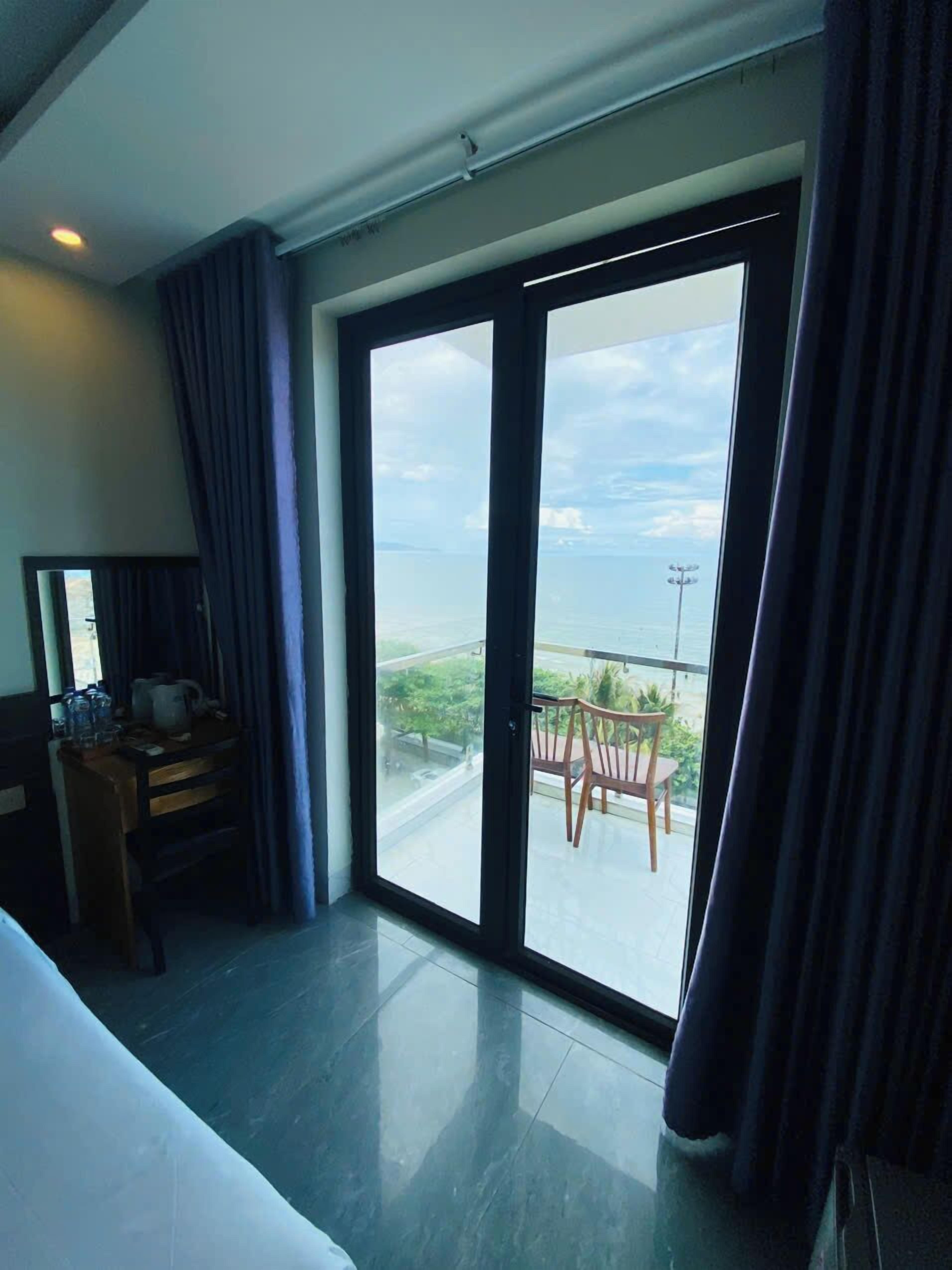 Deluxe Double Room, Balcony, Sea View | In-room safe, free WiFi