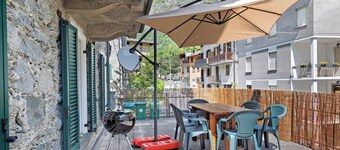 Apartamento 'Val Masino' con vistas a la montaña, terraza privada y Wi-Fi
