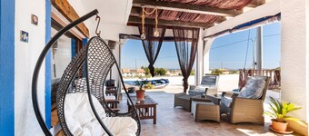 Villa 'Calblanque' with Sea View, Wi-Fi and Air Conditioning