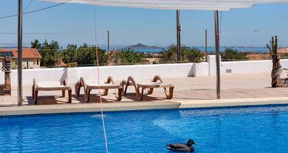 Villa 'Calblanque' with Sea View, Wi-Fi and Air Conditioning