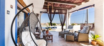 Villa 'Calblanque' with Sea View, Wi-Fi and Air Conditioning