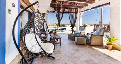 Villa 'Calblanque' with Sea View, Wi-Fi and Air Conditioning