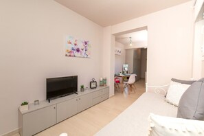 1 makuuhuone, silitysrauta/-lauta, ilmainen Wi-Fi