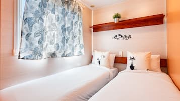 2 habitaciones, wifi gratis y ropa de cama