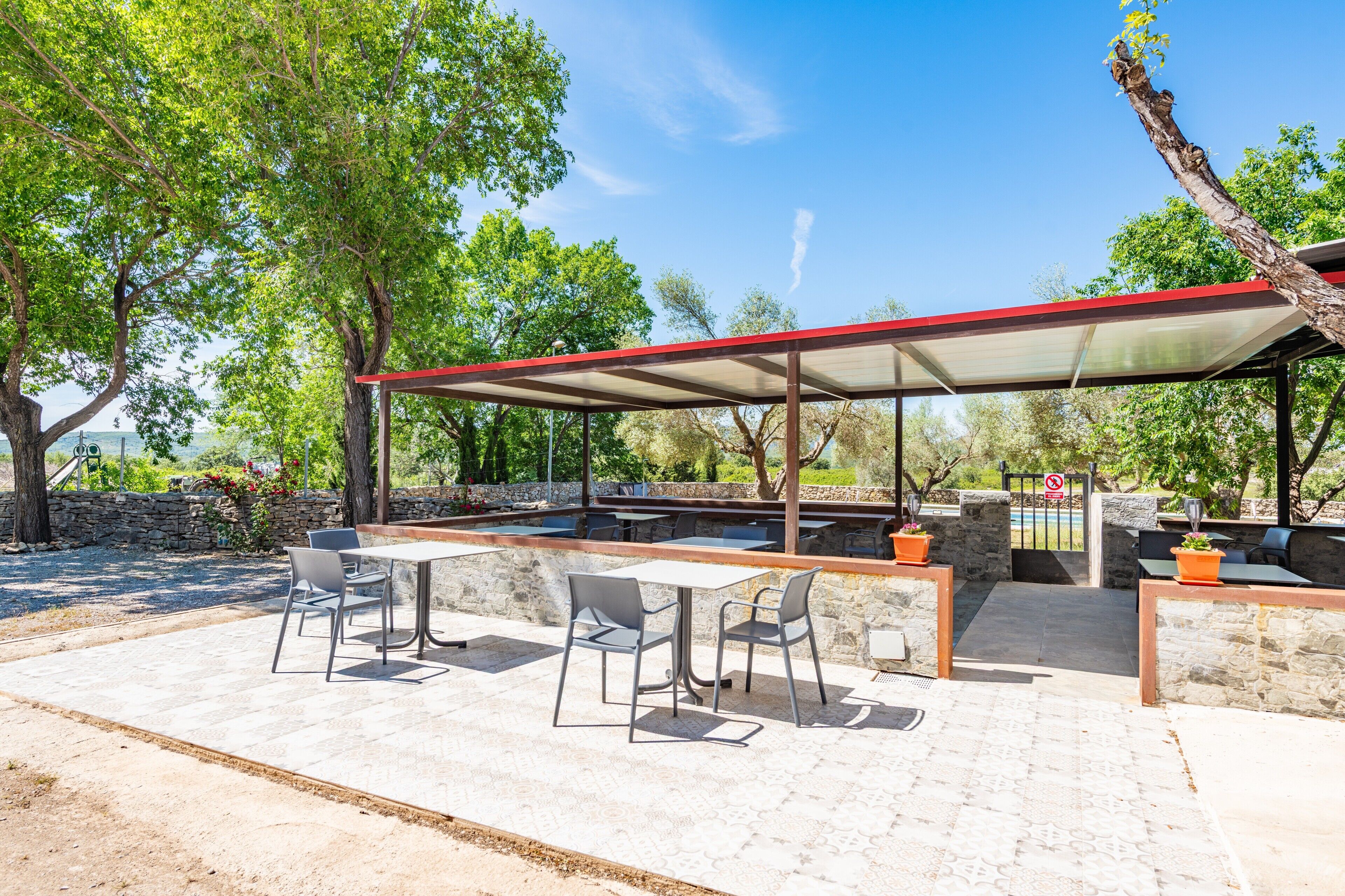 Restaurante al aire libre