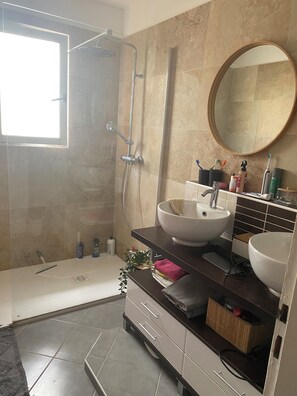 Dusche, Handtücher