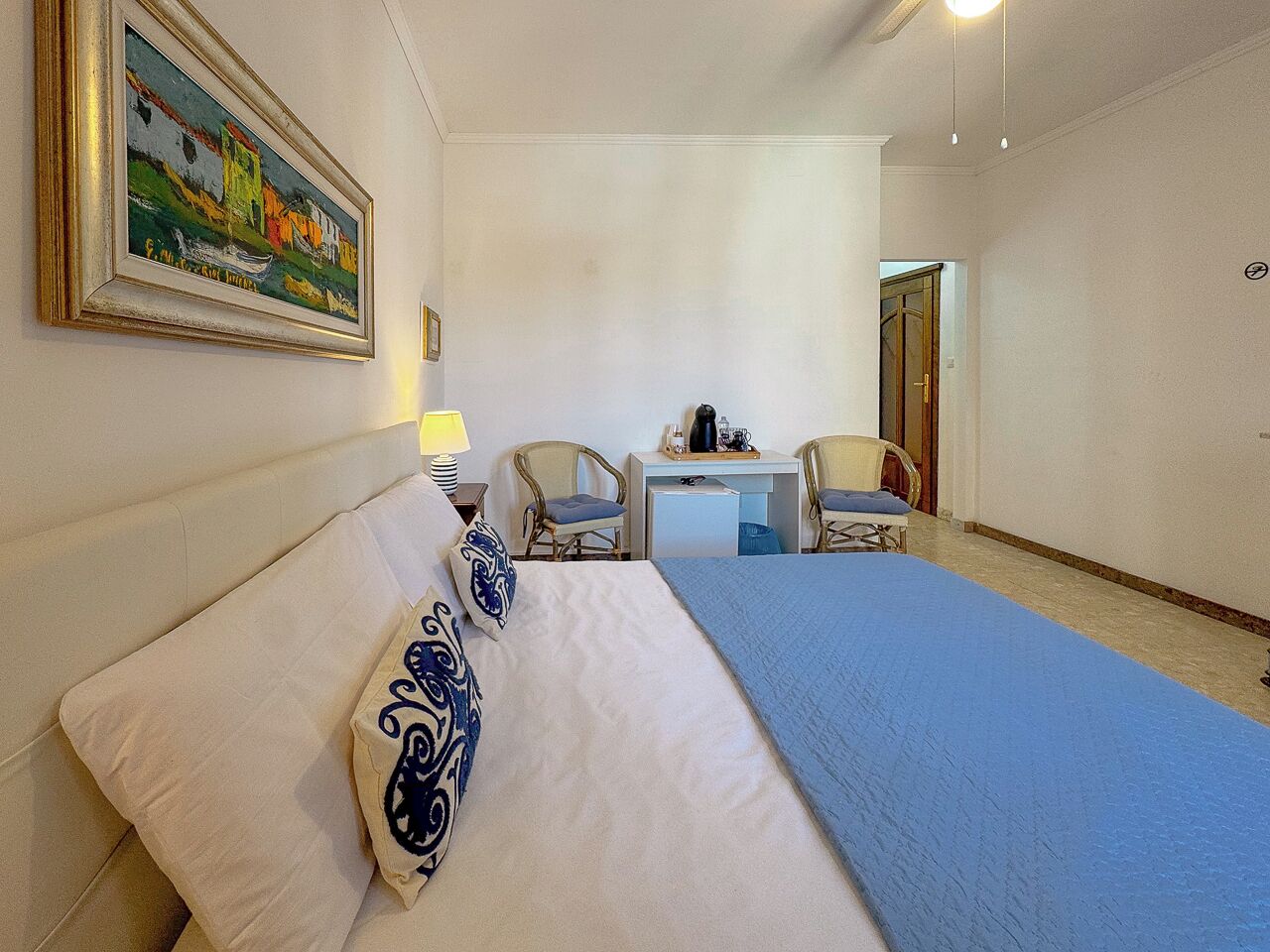 1 camera, Wi-Fi, lenzuola