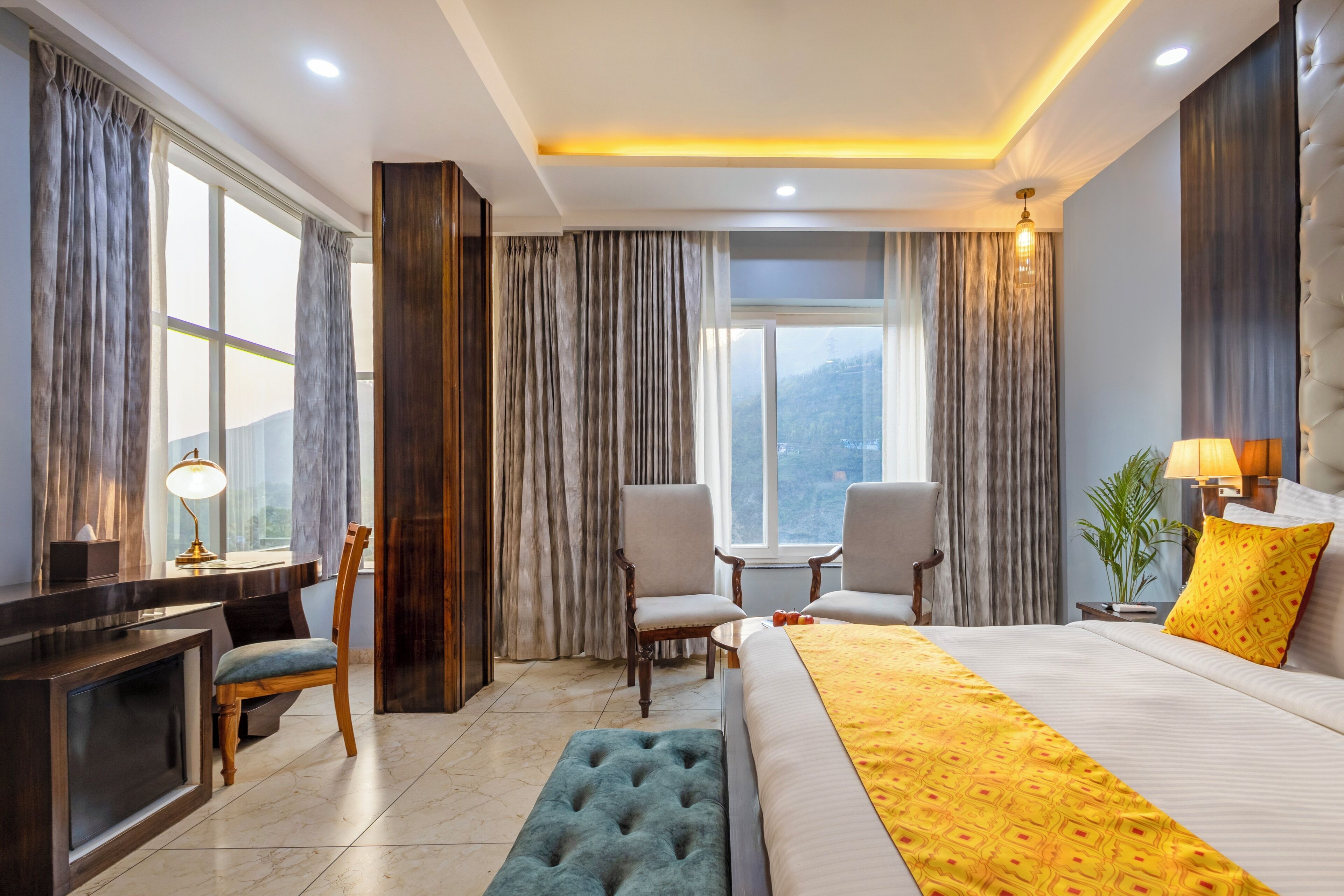 Quarto clássico, vista para o vale | Vista do quarto