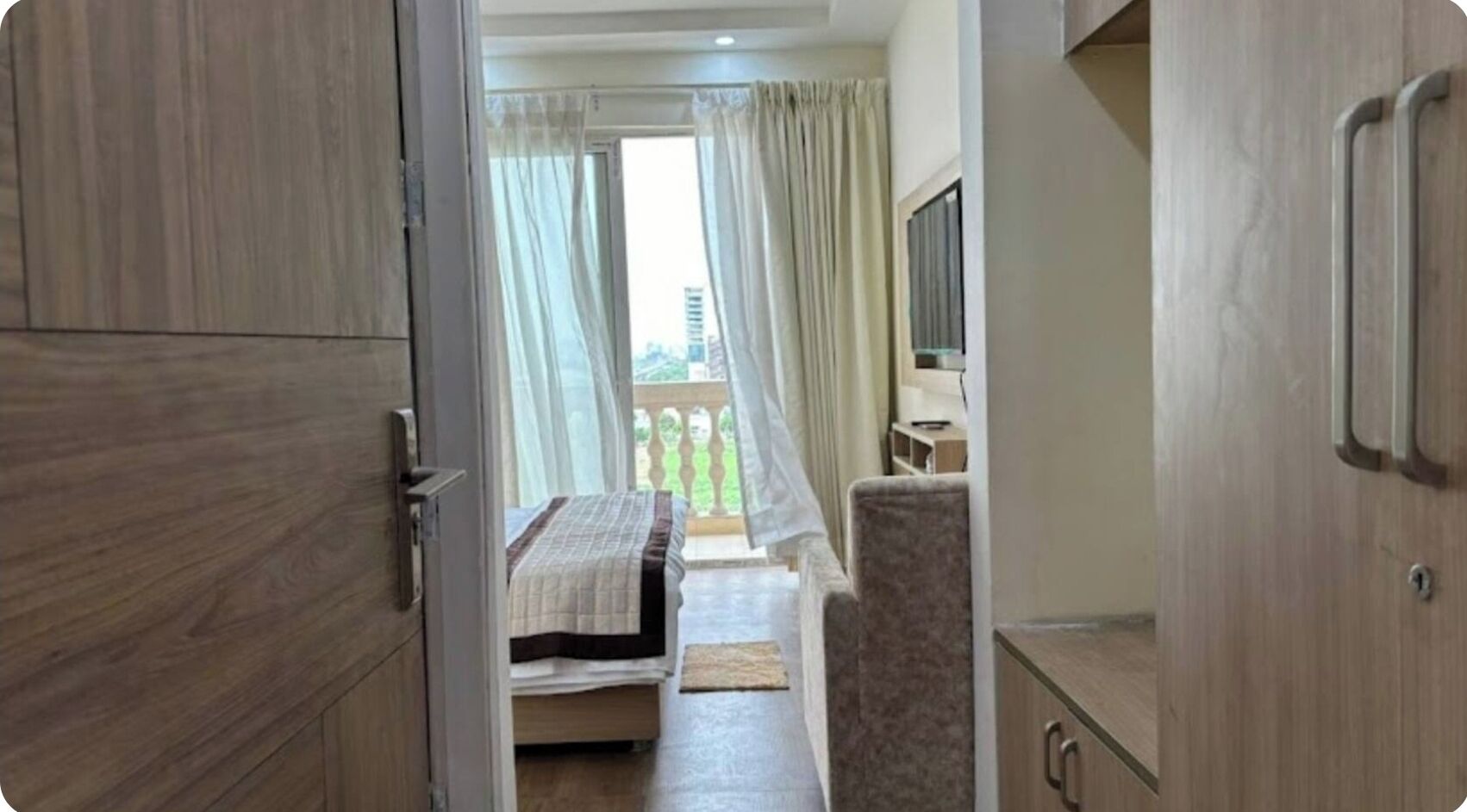 1 soverom, wi-fi og sengetøy