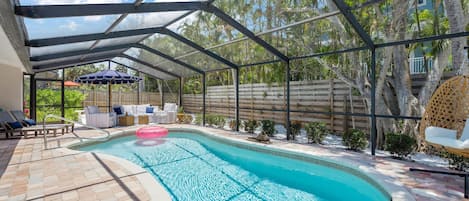 Una piscina climatizada