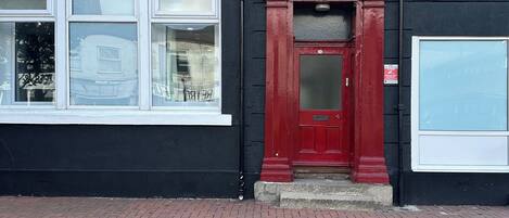 Façade de l’hébergement