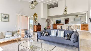 Smart TV, ping pong, books, printers