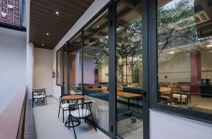 Ókeypis morgunverðarhlaðborð daglega