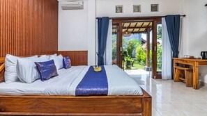 Chambre Double Standard, vue jardin | Wi-Fi gratuit